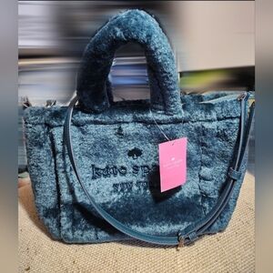 Kate Spade Ella Small Shearling Tote